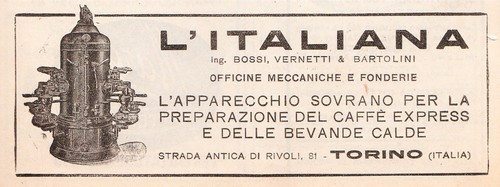 Pubbl 1920 italiana bossi - 1920,